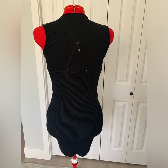 ALC black knitted mini dress size XS - Picture 7 of 7
